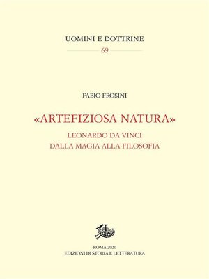 cover image of «Artefiziosa natura»